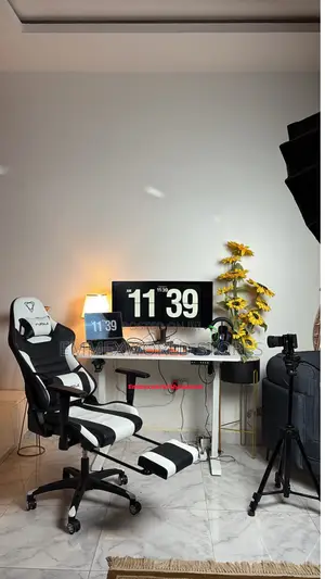 Electric Gaming Table and Ergonomic Chair