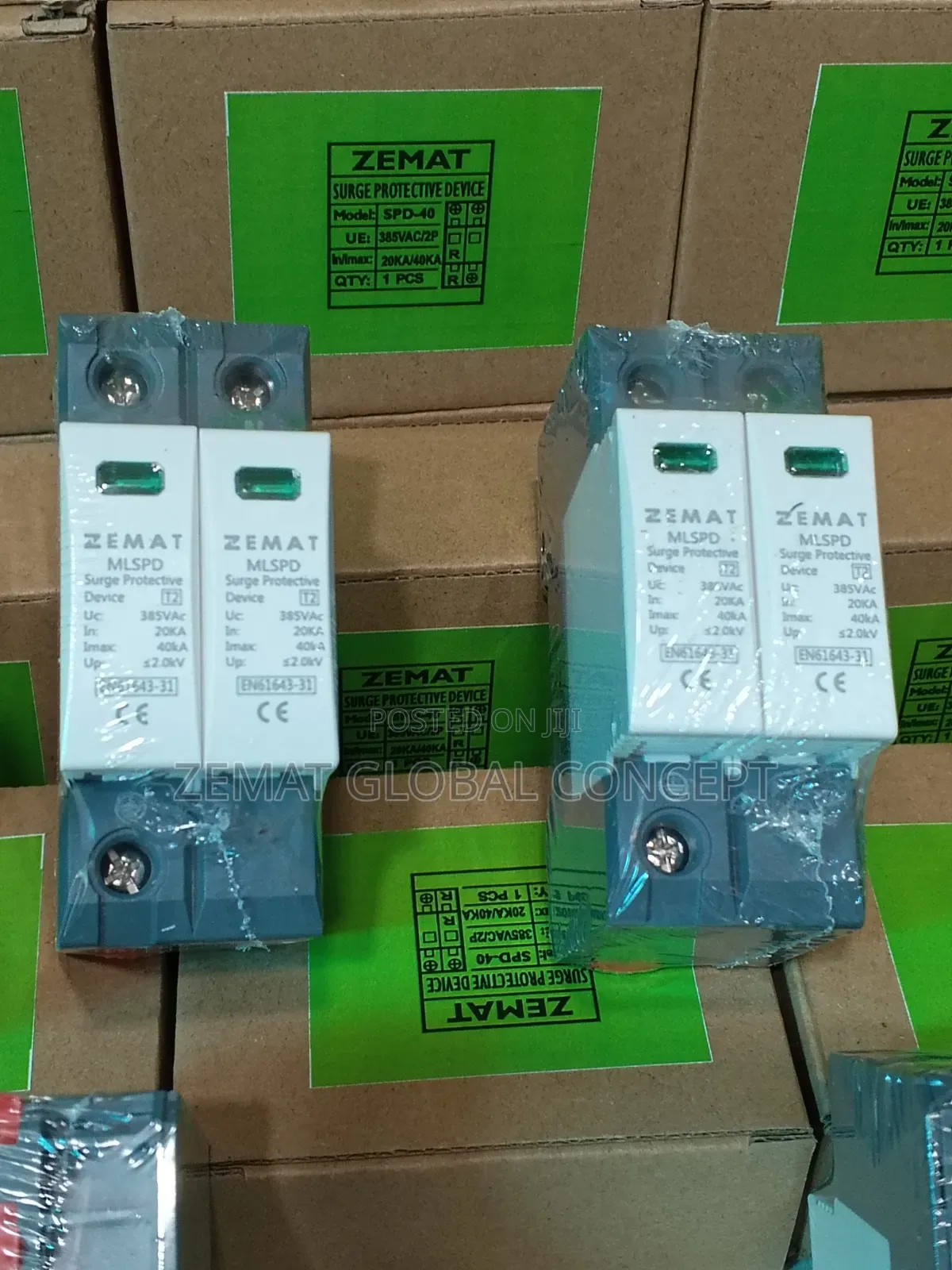 Solar 2p Ac Surge Protective Device Spd