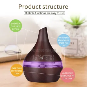 Photo - 200ml Usb Ultrasonic House/Office Humidifier/Aroma Diffuser