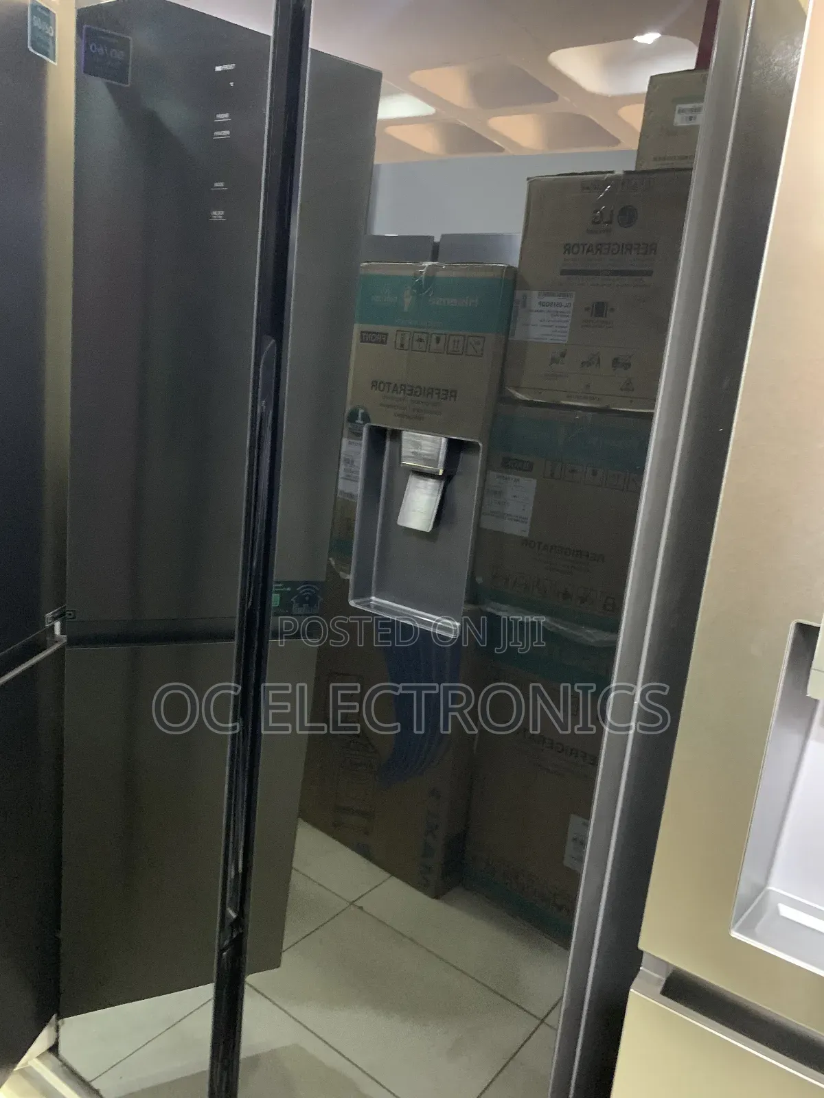 Hisense Side by Side Refrigerator With Dispenser