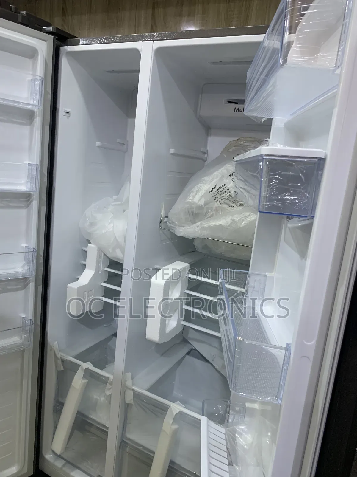 Hisense Side by Side Refrigerator With Dispenser