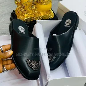 Versace Leather Half Shoe