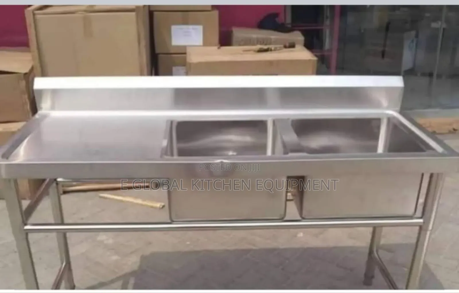 Stainless Steel Commercial Kitchen Sink