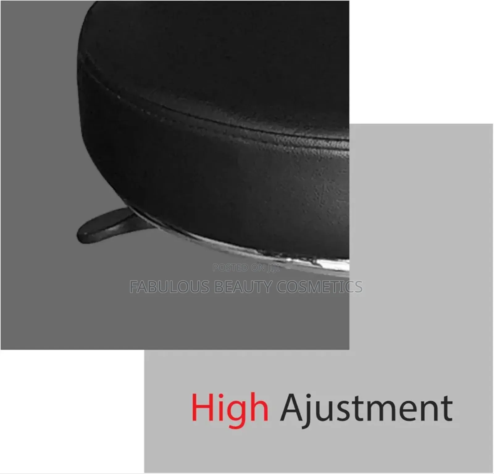 Deluxe Hydraulic Manicure Rolling Stool