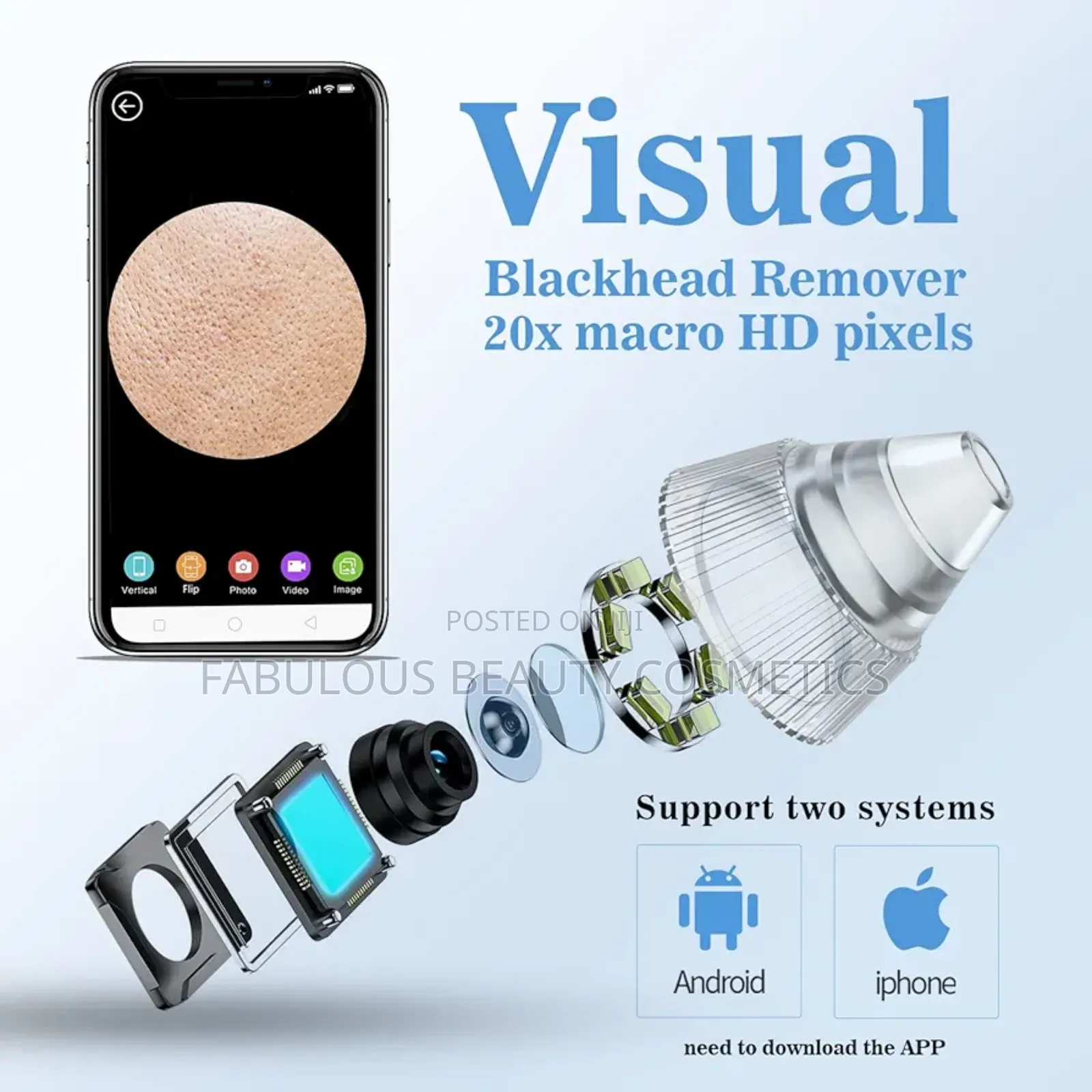 Blackhead Remover Vacuum, Pimple Extractor Tool