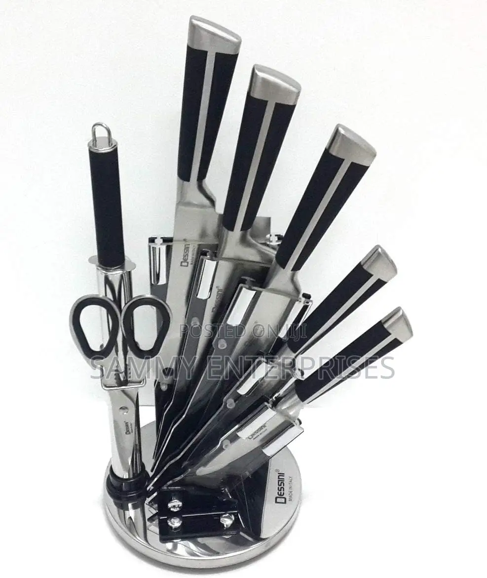 7pcs Marble Kitchen Knifes