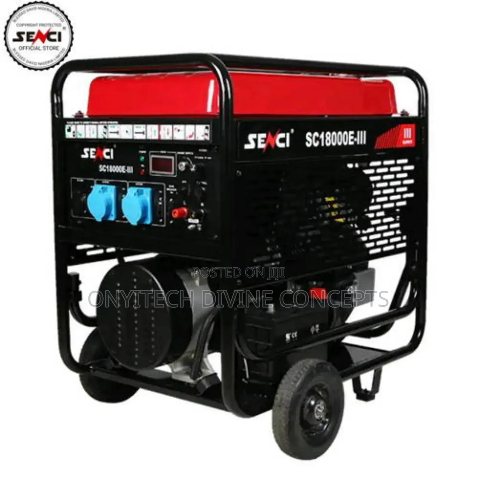 12kva Double Cylinder Senci Heavy Duty Generator