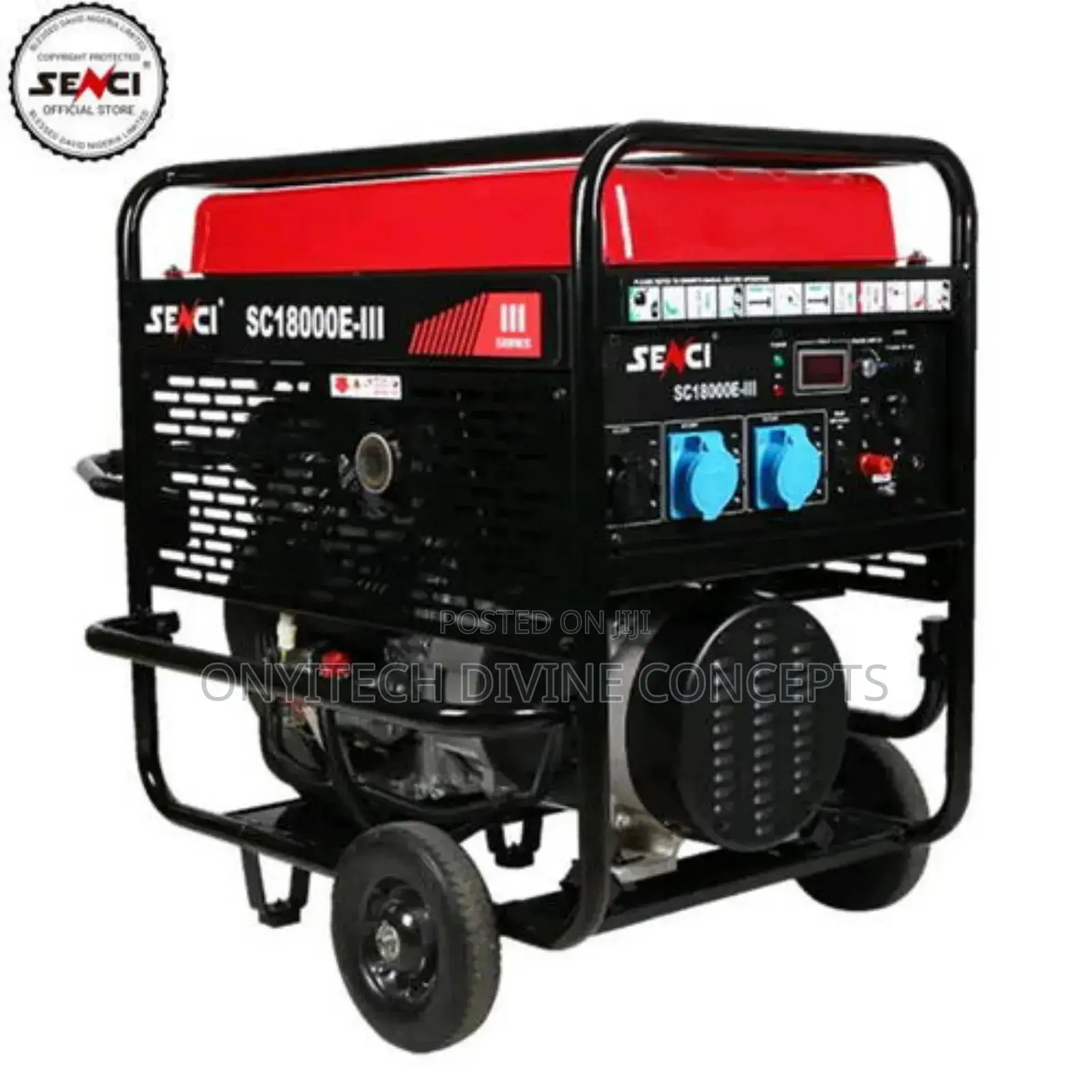 12kva Double Cylinder Senci Heavy Duty Generator