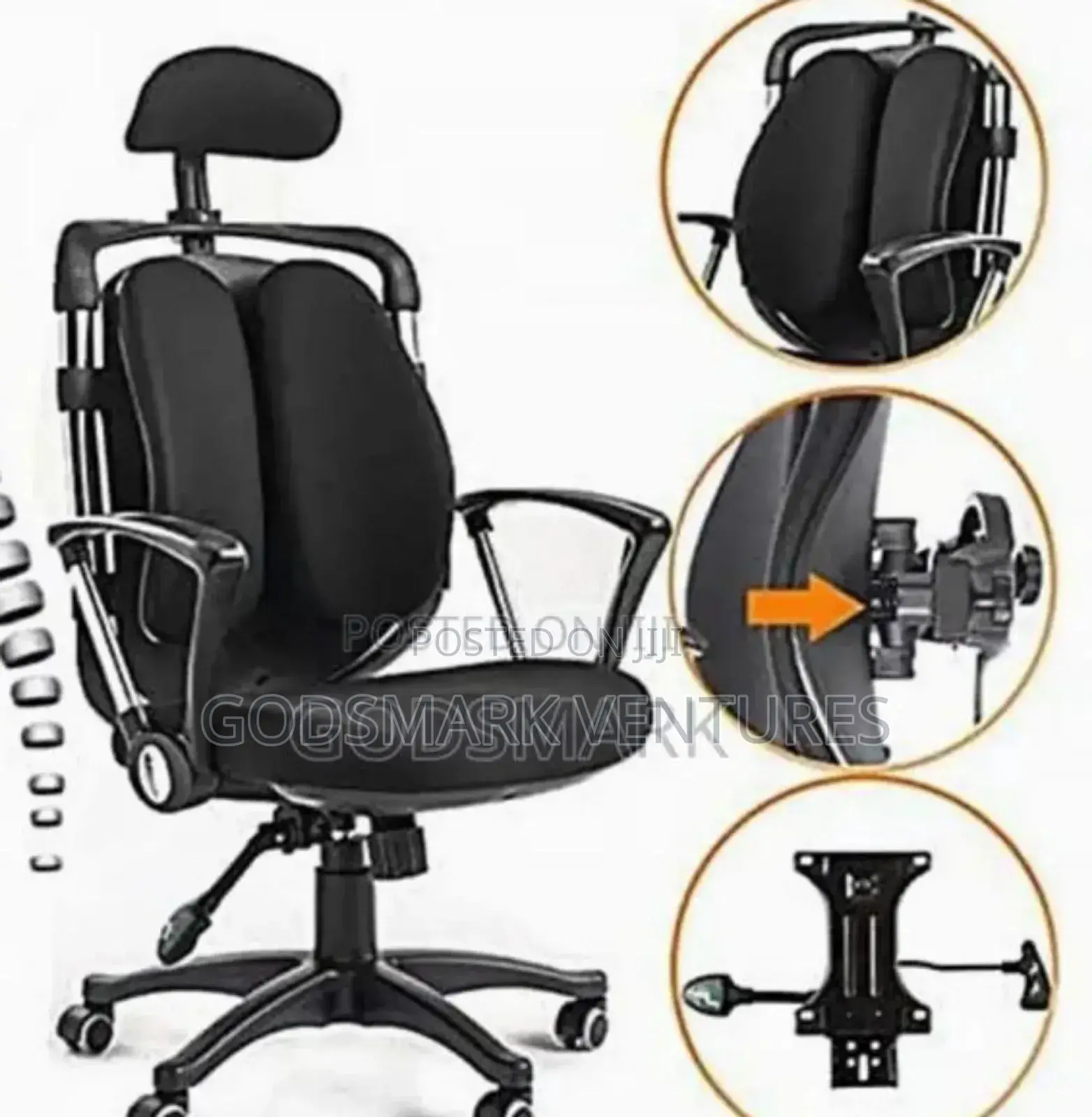Kidney Ergonomic Office Chair