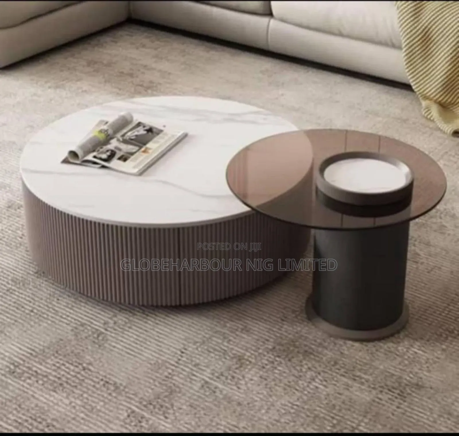 Luxury Mable Top Center Table
