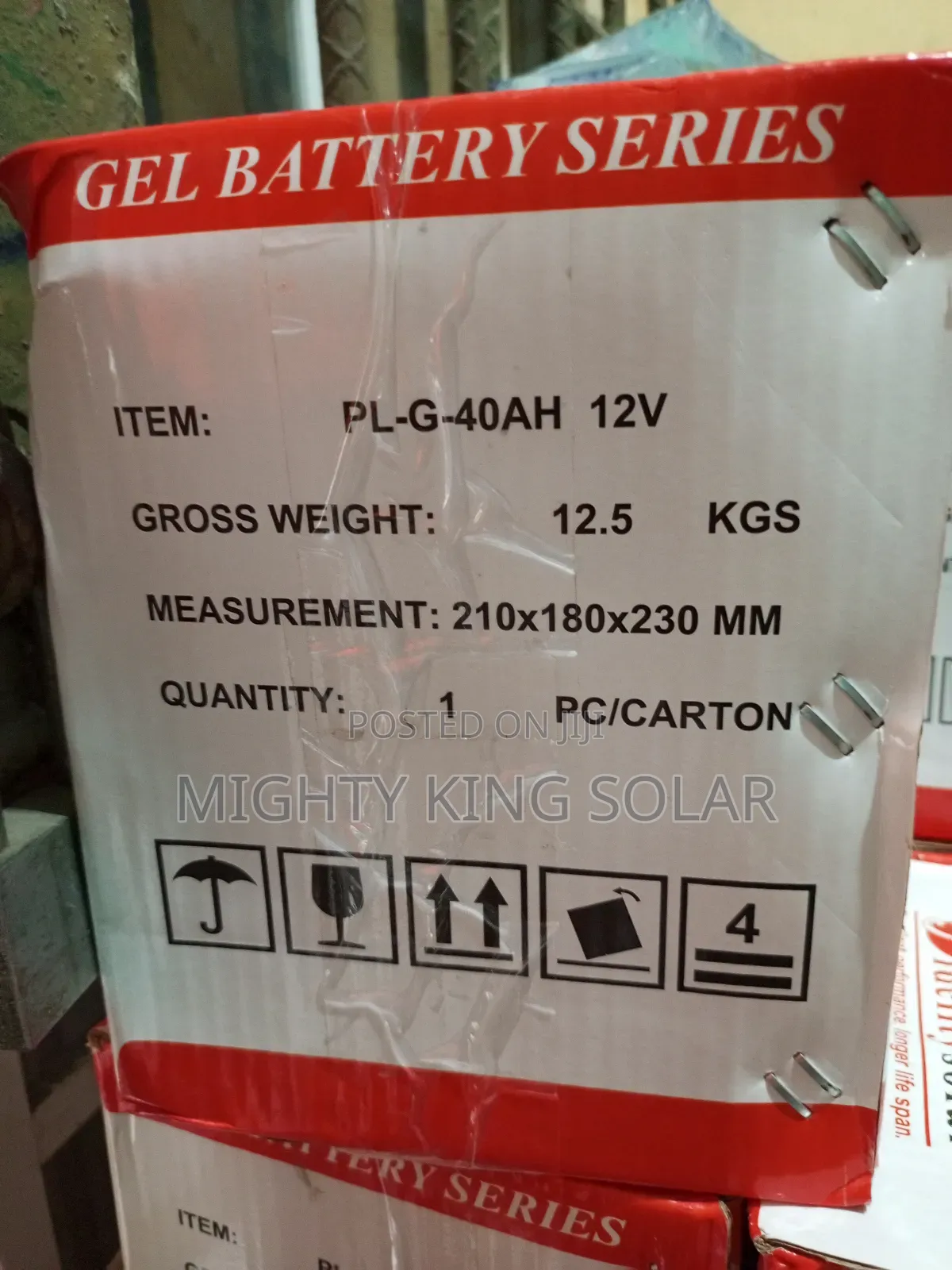 This Is Gacia 65ah Gel Battery