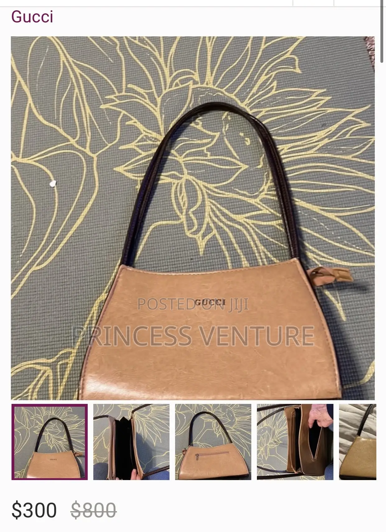 Original Gucci Bag From Italy