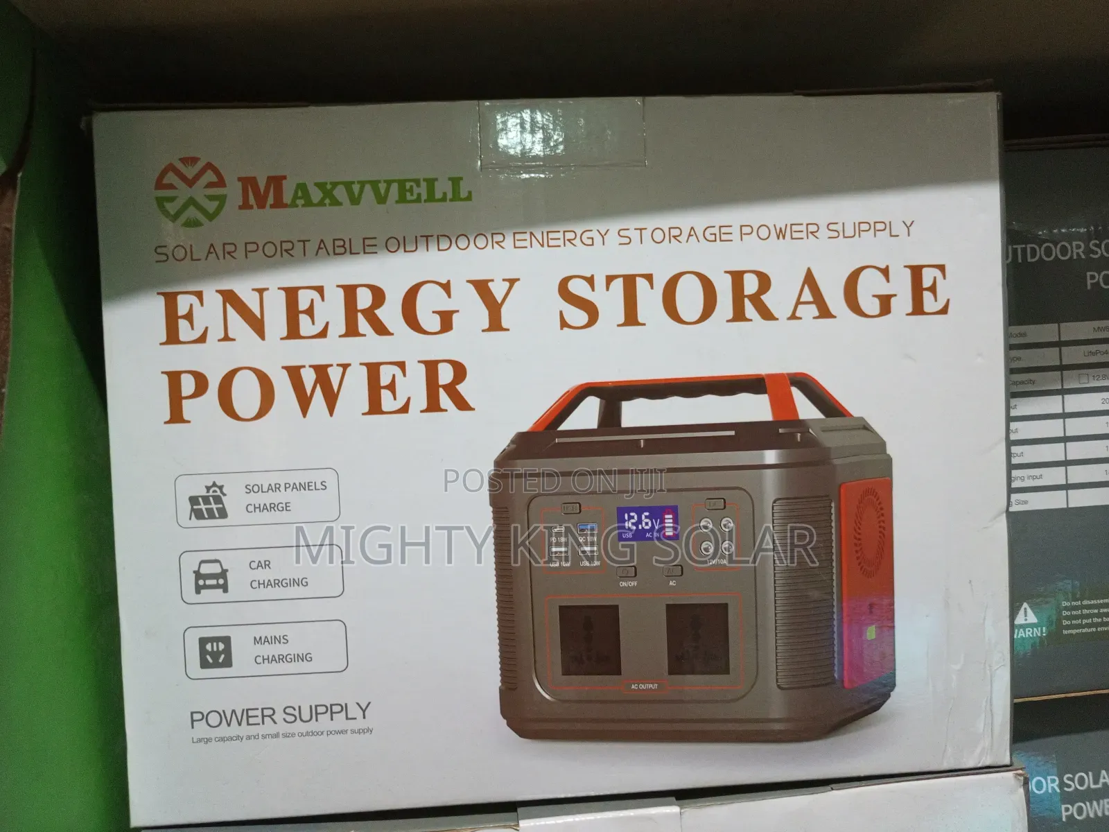 This Is Maxvvell Solar Generator