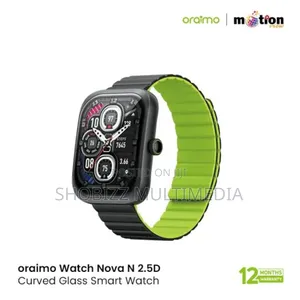 Photo - Oraimo Watch Nova N 2.5d Curved Glass Smart Watch
