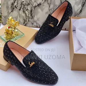 Black Luxury Designer Shoe