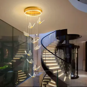 Moden Design Butterfly Light for Staircase and Void Parlor