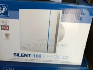 Silent 100 Designer Ultra Quiet Bathroom Extractor Fan