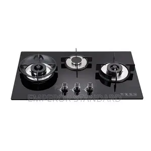 3 Burner Gas Hob Cooktop Kitchen Appliances