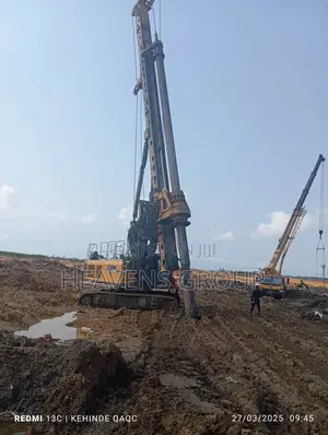 Piling Works Cfa, Bored Piles, Sheet Piling, Vibrohammer, Pile Hammer