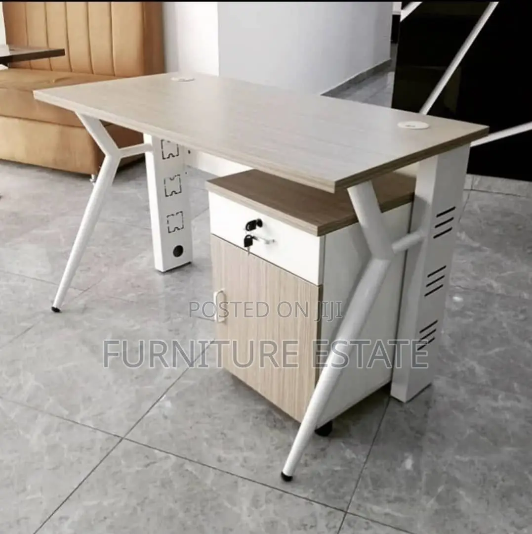 1.2 M Office Table With Mobile Drawer