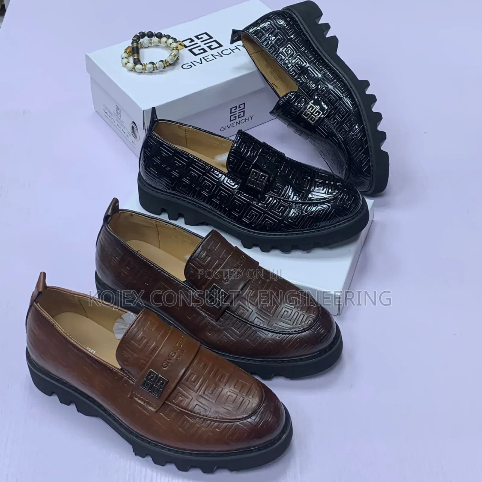 Givenchy Leather Loafers Available