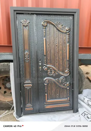 4ft/7ft Multi-Function Security Cast Copper Door