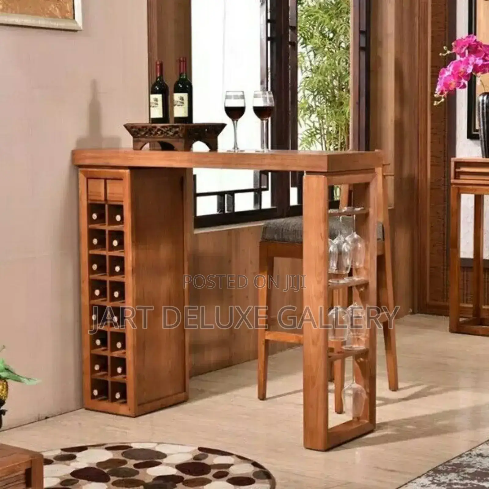 High Seating Bar/Dining Table Set