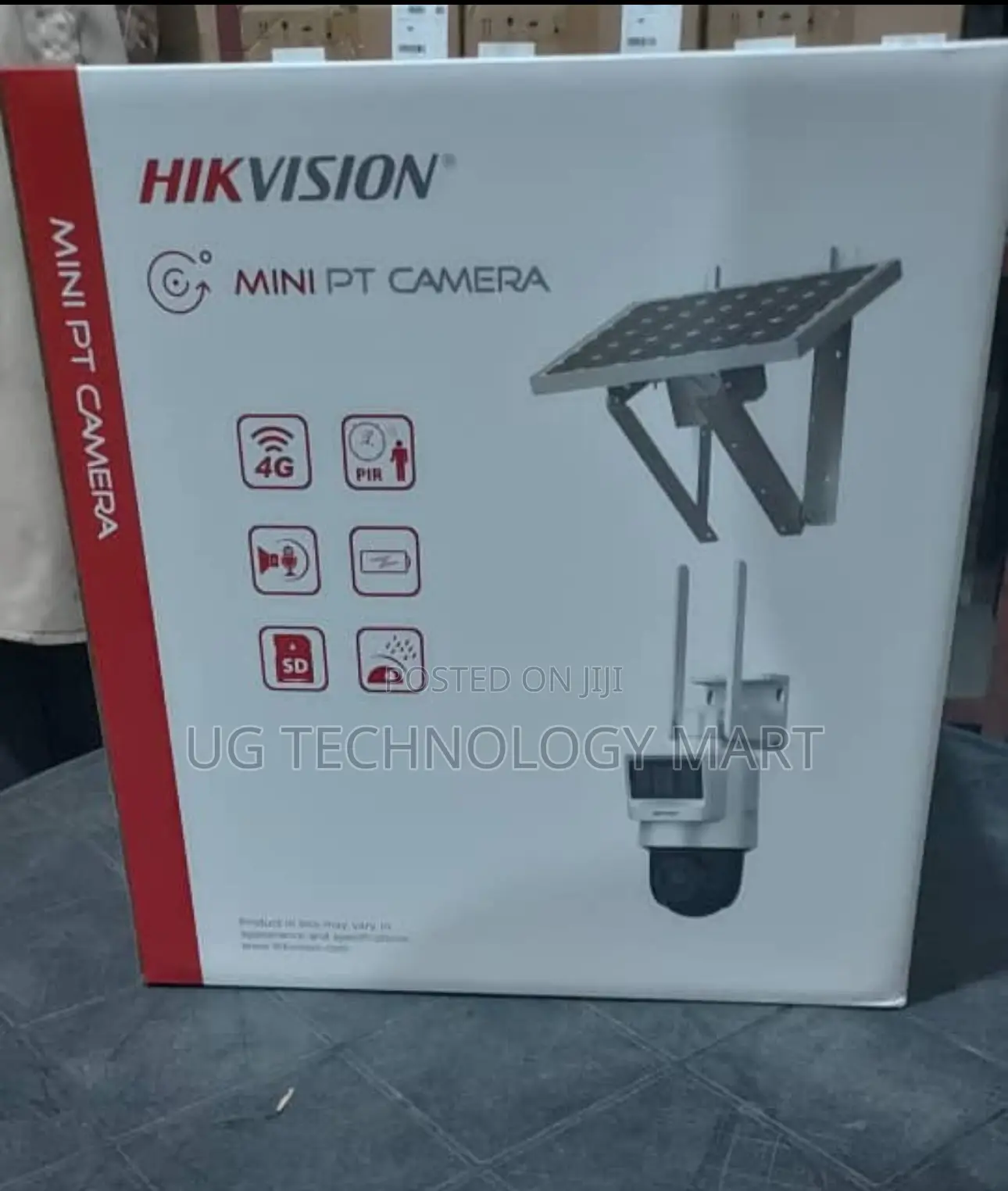 Hikvision Wireless 4g Solar PTZ With 2 Way Audio.