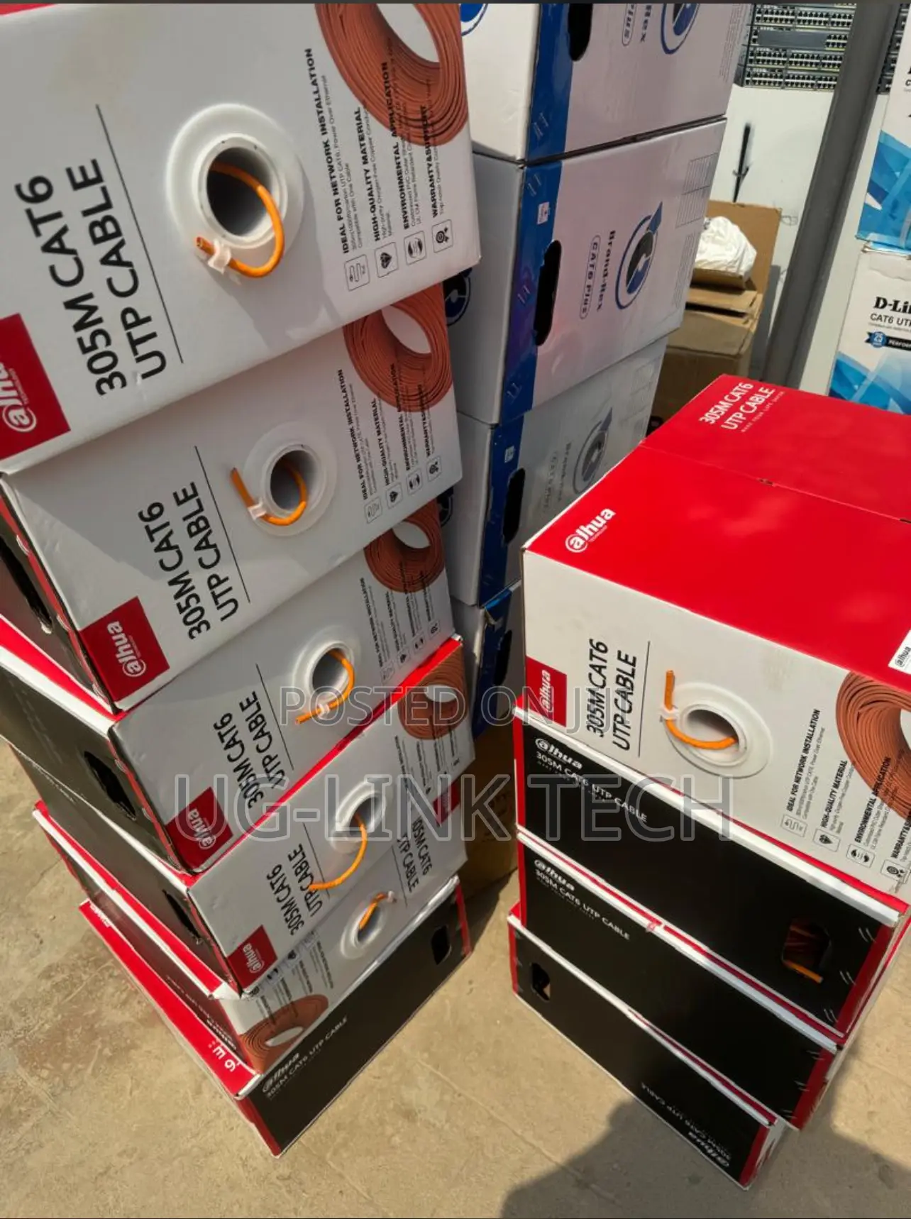Dahua Cat6 Cable Pure Copper