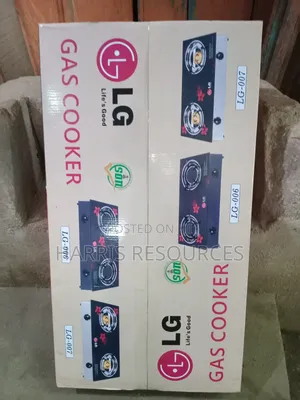 Lg Glass Gas Cooker - Big Size