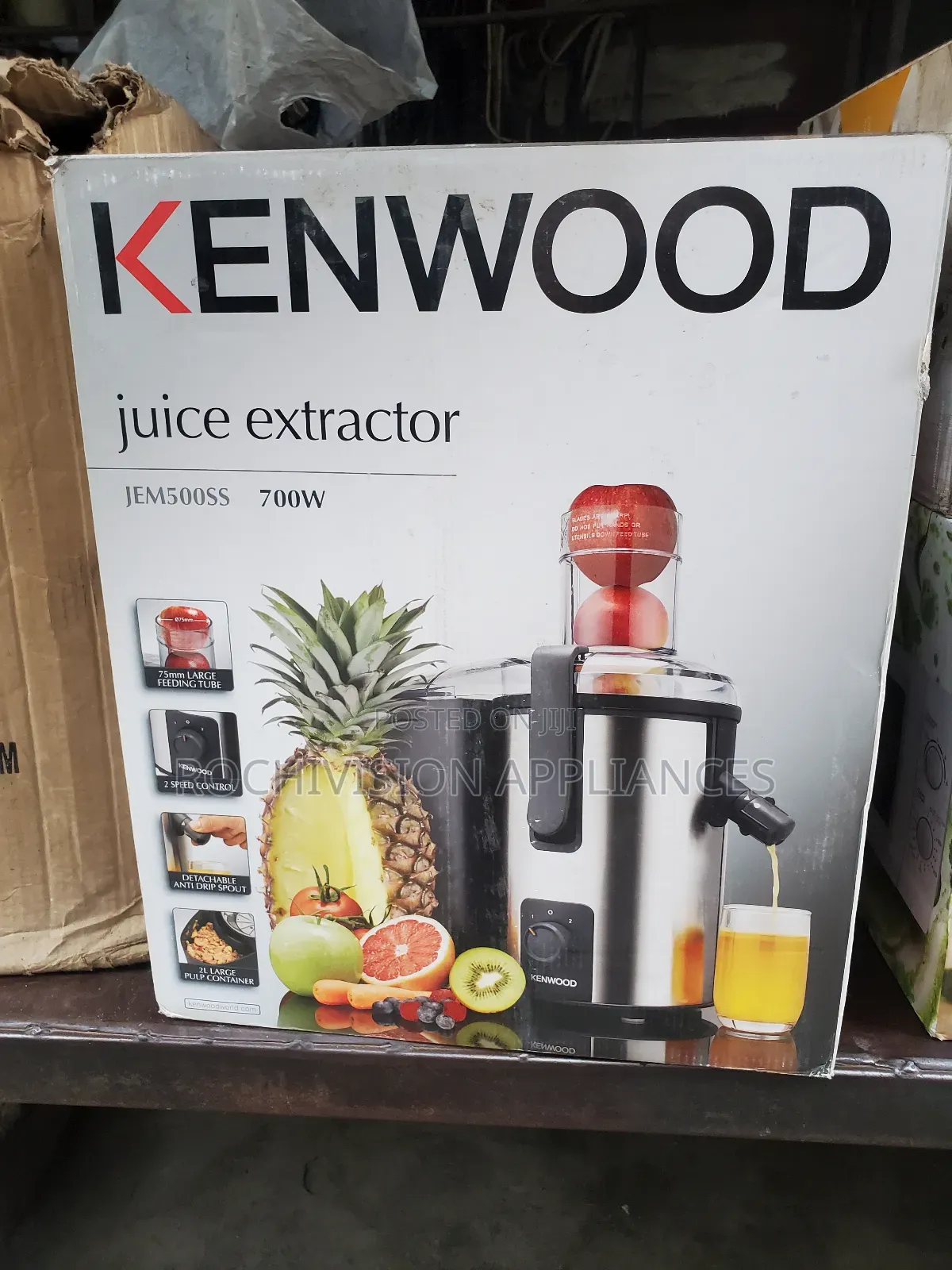 Kenwood Juice Extractor Jem500ss