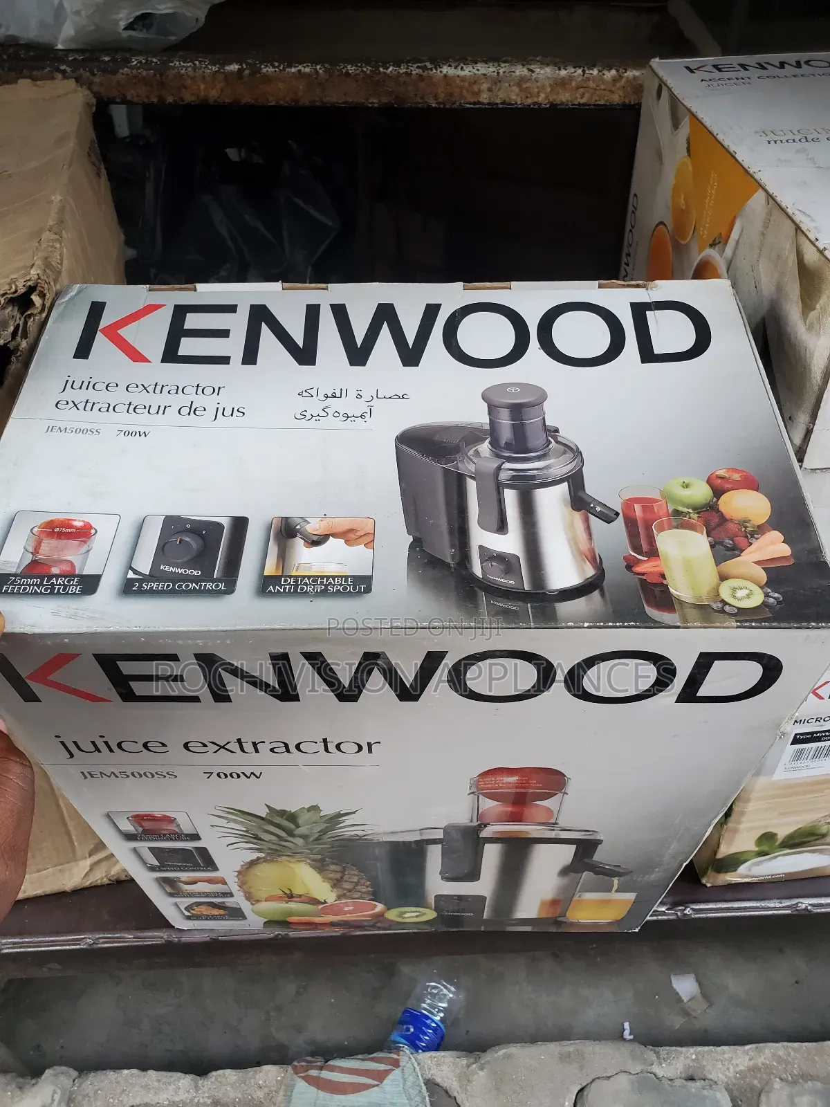 Kenwood Juice Extractor Jem500ss