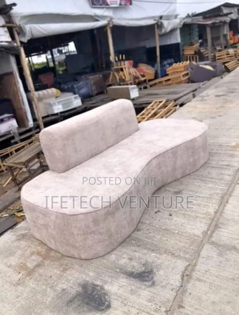 Four 4 Seater Curved Sofa