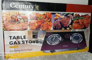 Century Infrared Glass Tabletop Gas Cooker