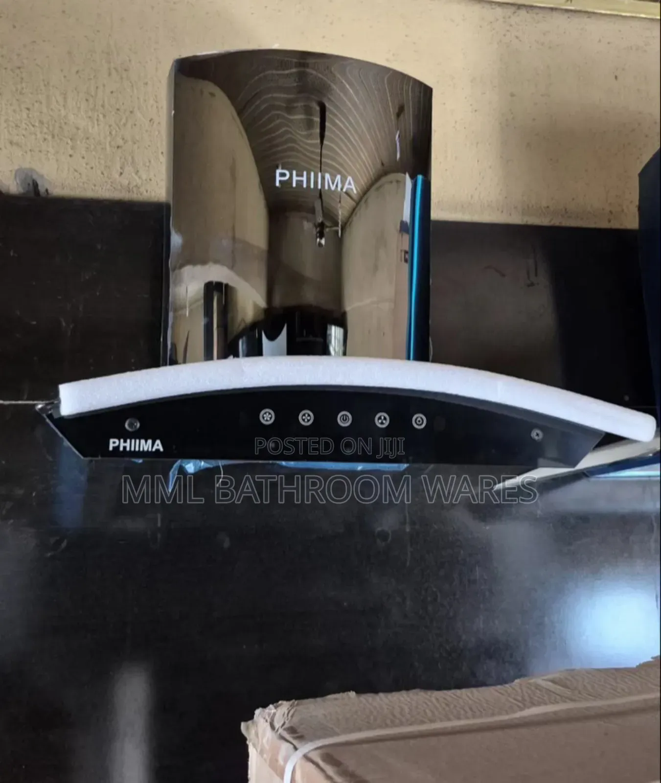 90cm Phiima Digital Kitchen Extractor With Filter