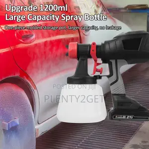 Electric Paint Sprayer With 2pcs 2.0ah Batteries