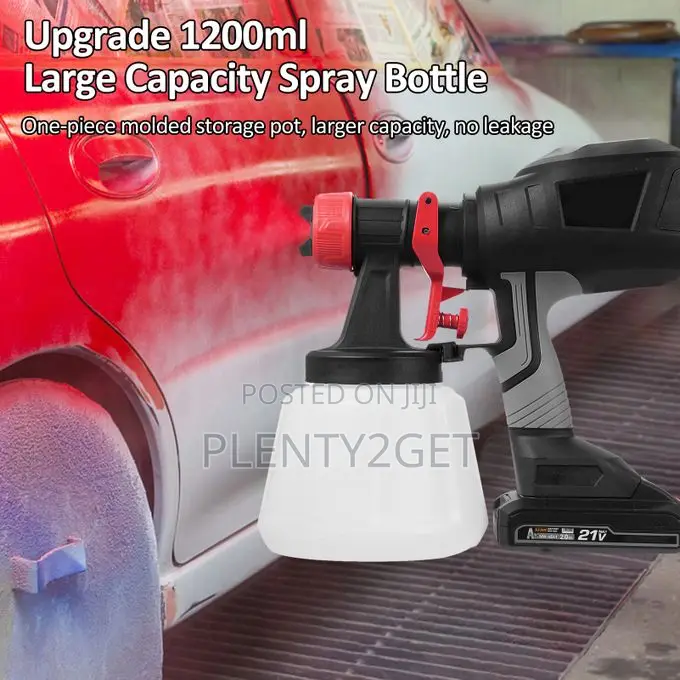 Electric Paint Sprayer With 2pcs 2.0ah Batteries