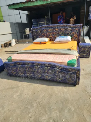 Luxury Family Size Bed With Its Cupboard