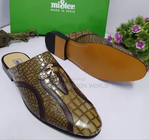 Pure Leather Mister Half Shoe