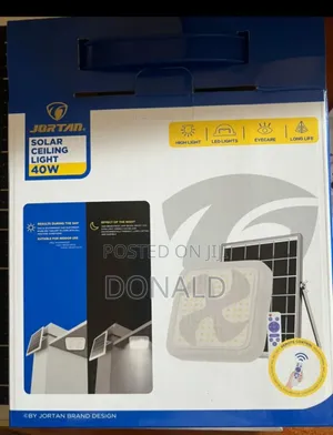 Jortan 40watts Solar Ceiling Light