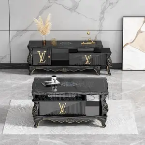 1.2m Extentable Royal Designed Tv Stand With Centre Table
