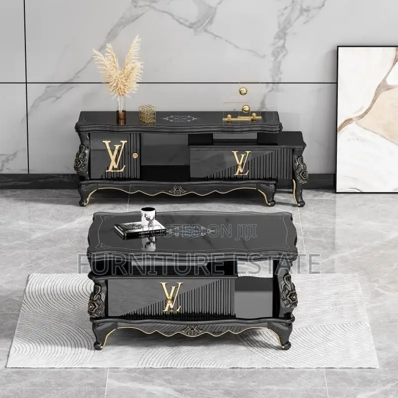 1.2m Extentable Royal Designed Tv Stand With Centre Table