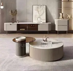 2 in 1 Luxury Marble Centre Table