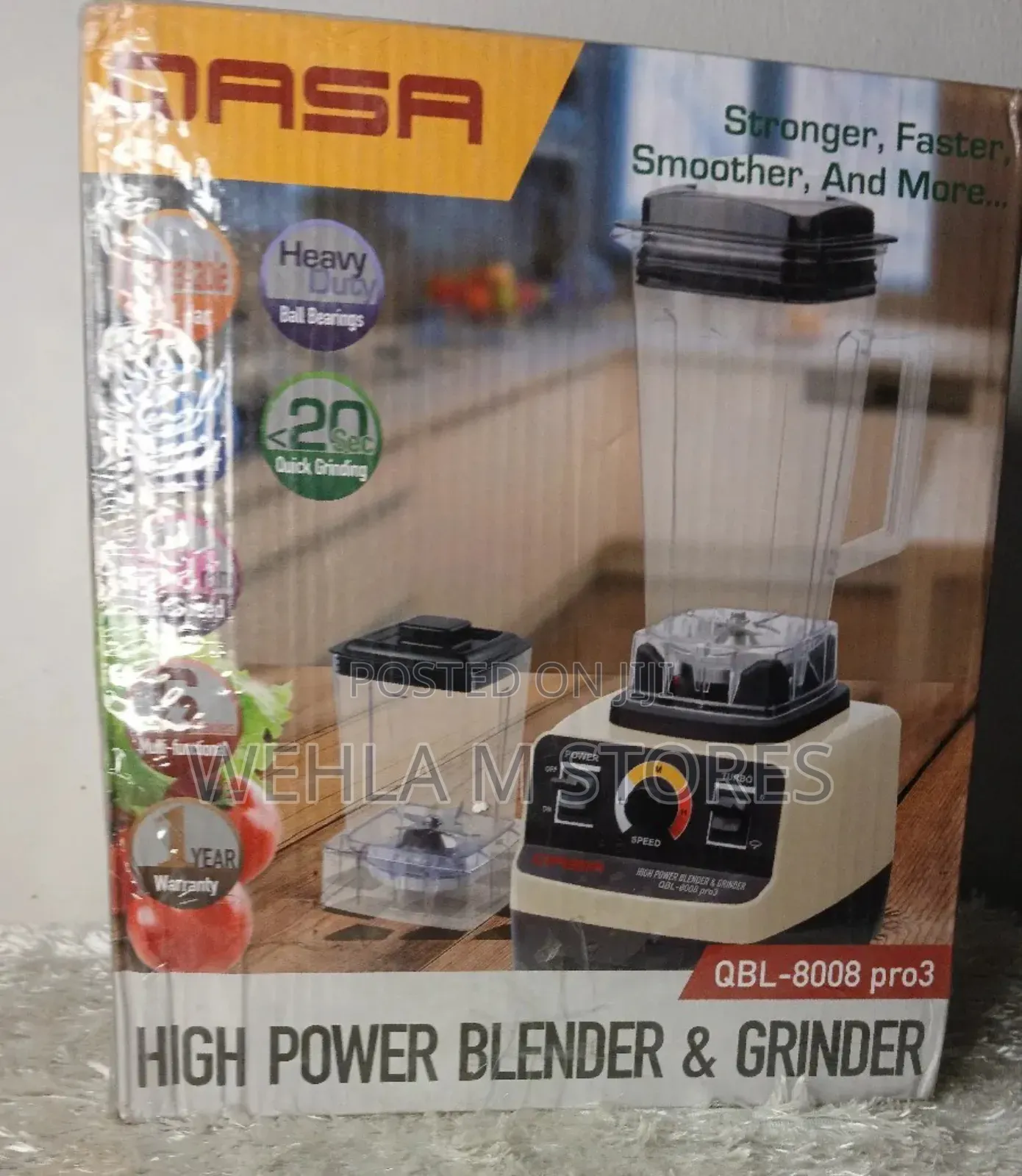 Qasa Blender - QBL 8008 Pro 3