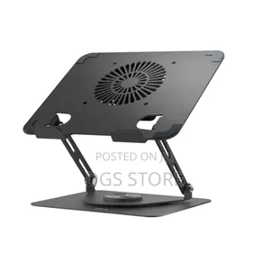 Green Lion Adjustable Laptop Stand With Cooling Fan