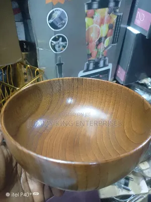 1pc Quality Wooden Bowl