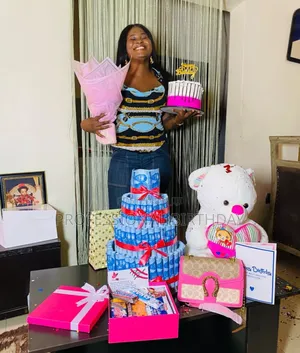 Pink Themed Birthday Gift Lagos Ogun
