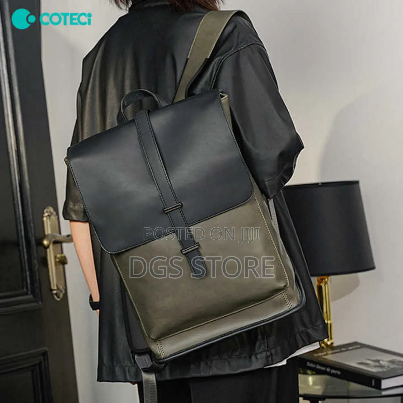 Coteci Elegant Series Two Color Backpack Laptop Bag