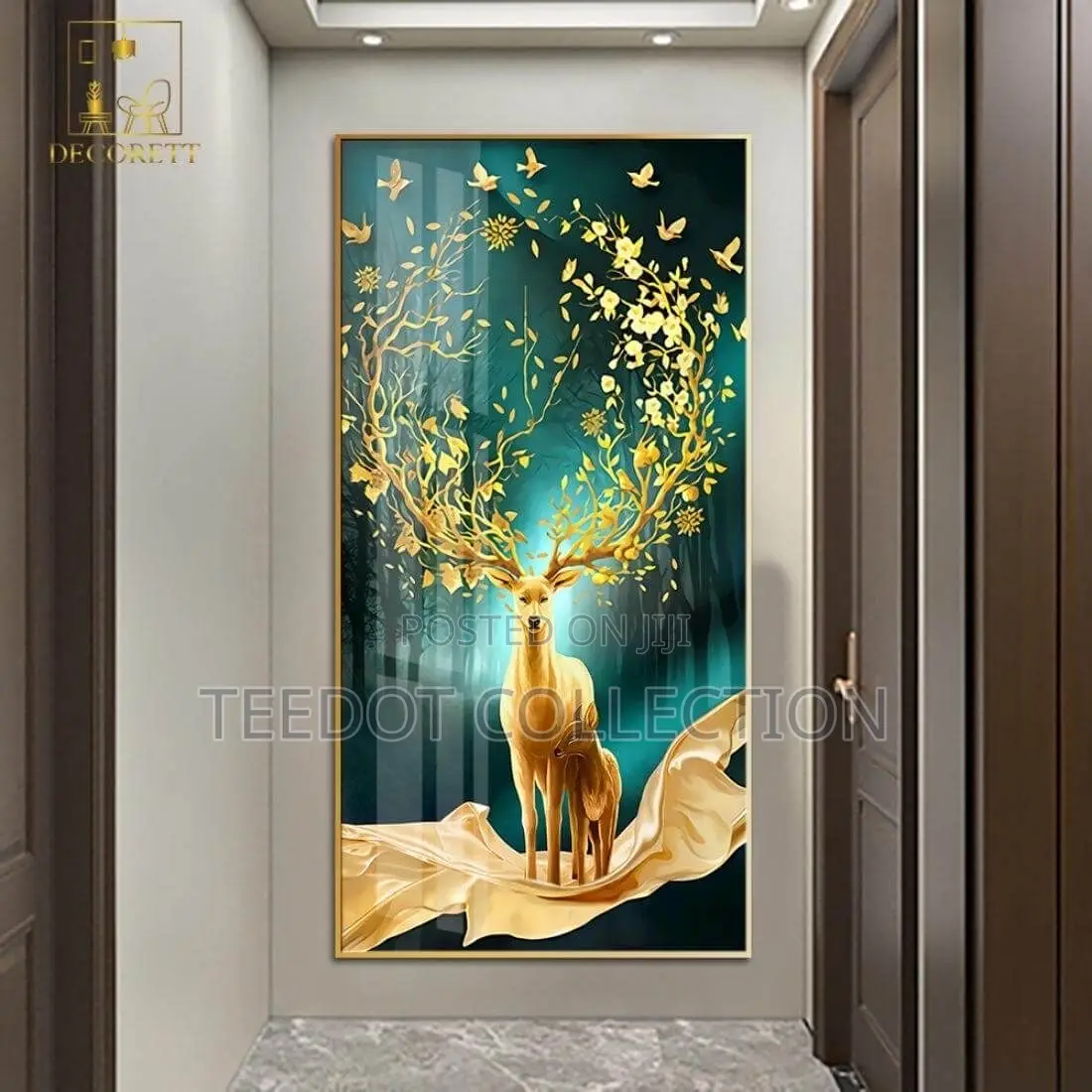 Nordic Simple Modern Abstract Frame
