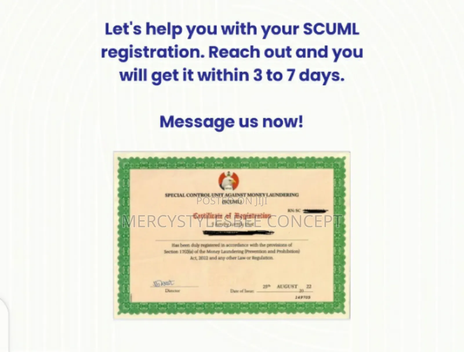 Scuml Registration